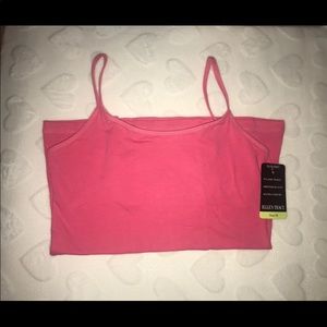 Pink tank top